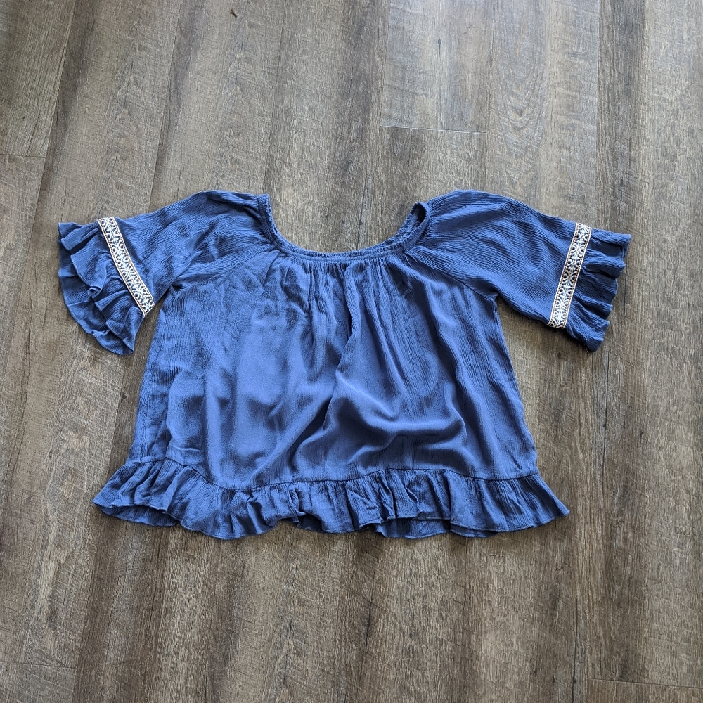 Blue shirt